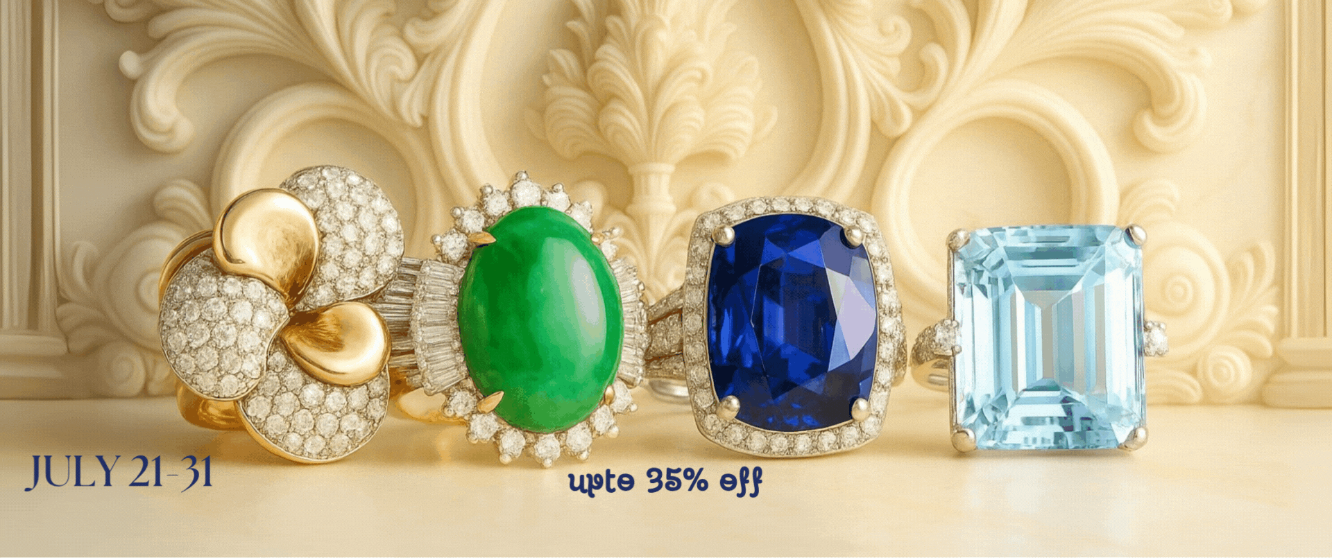 FLASH SALE SIZZLING SUMMER COCKTAIL RINGS JULY 2025