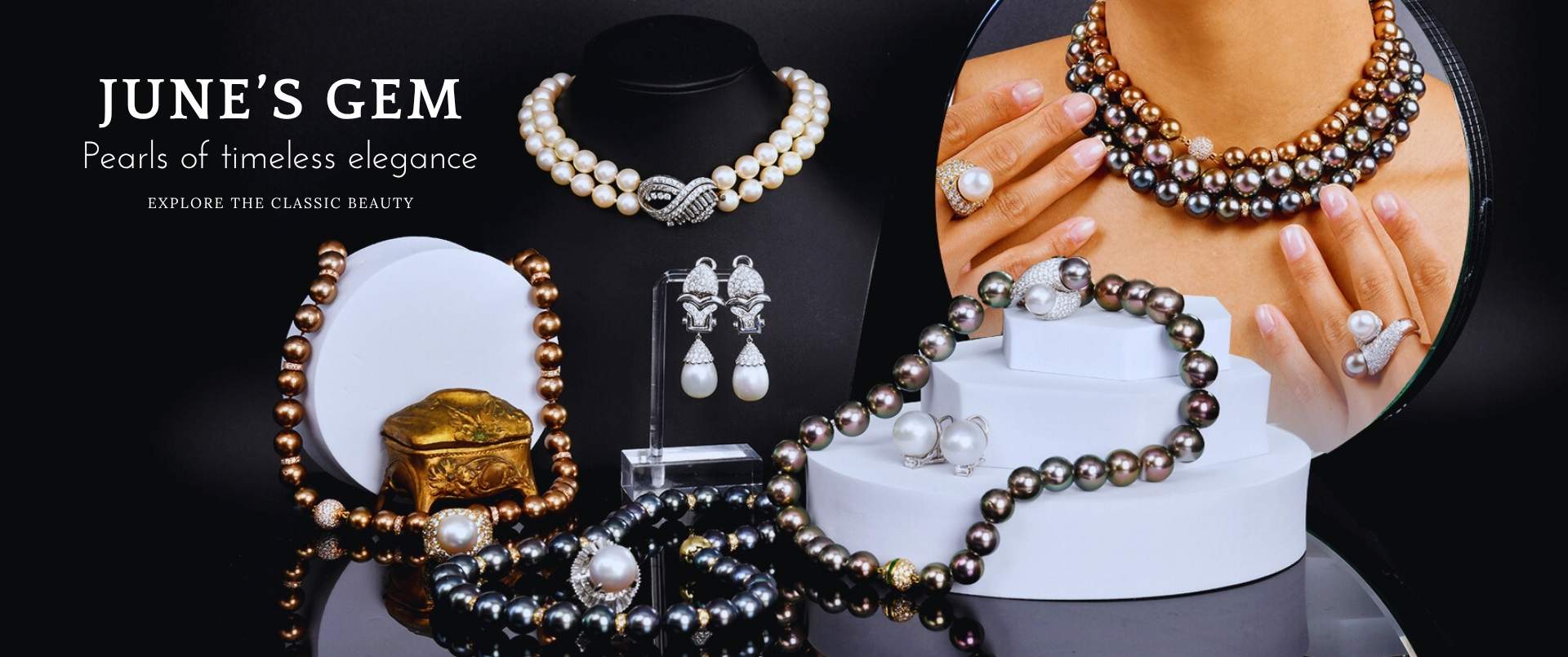 June Birthstone - Pearls