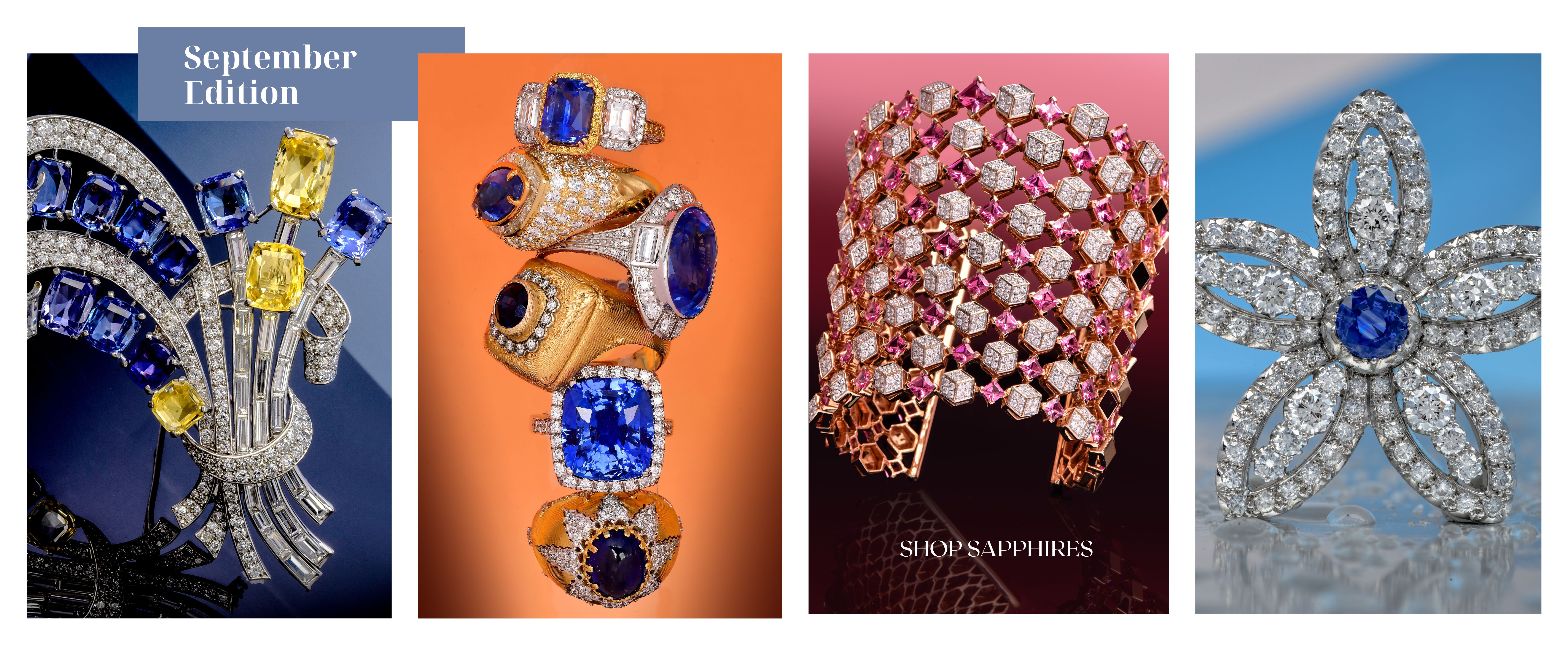 SEPTEMBER SAPPHIRES 2025 DOVER JEWELRY